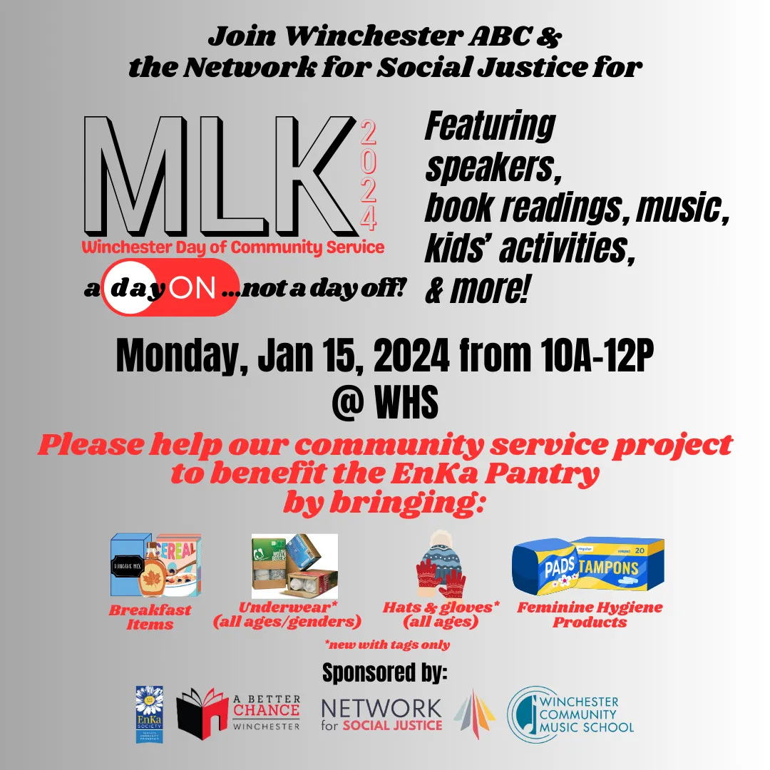 Winchester celebrates MLK Day of Service on Jan. 15