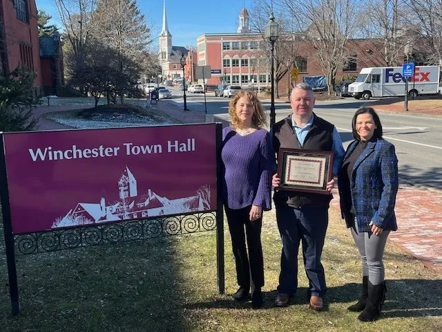 Winchester presented with award for excellence in employee wellness